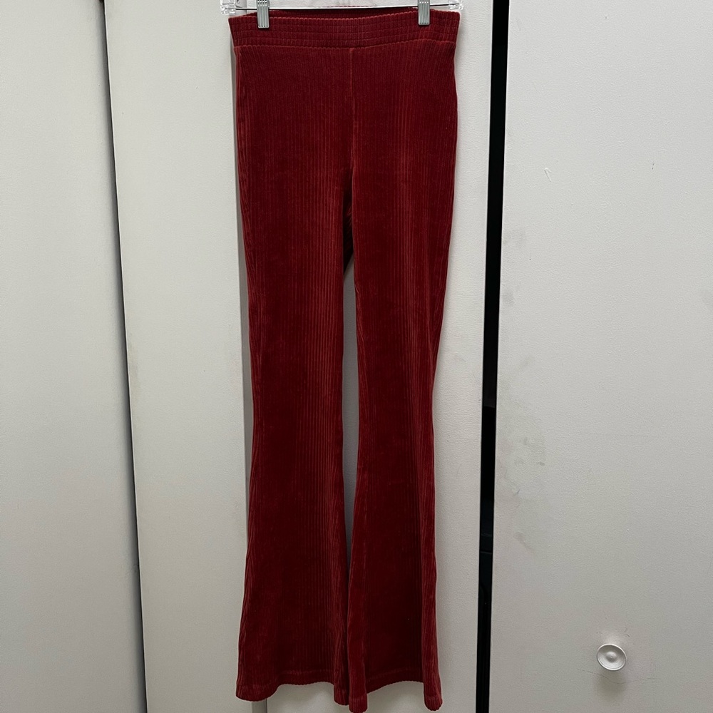 Aerie Ribbed Flare Pants